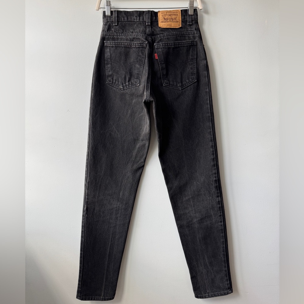 "VINTAGE 1995 Levi's 10950 Orange Tab -Made in USA - Faded Black". Sz 26 (Tag 5)